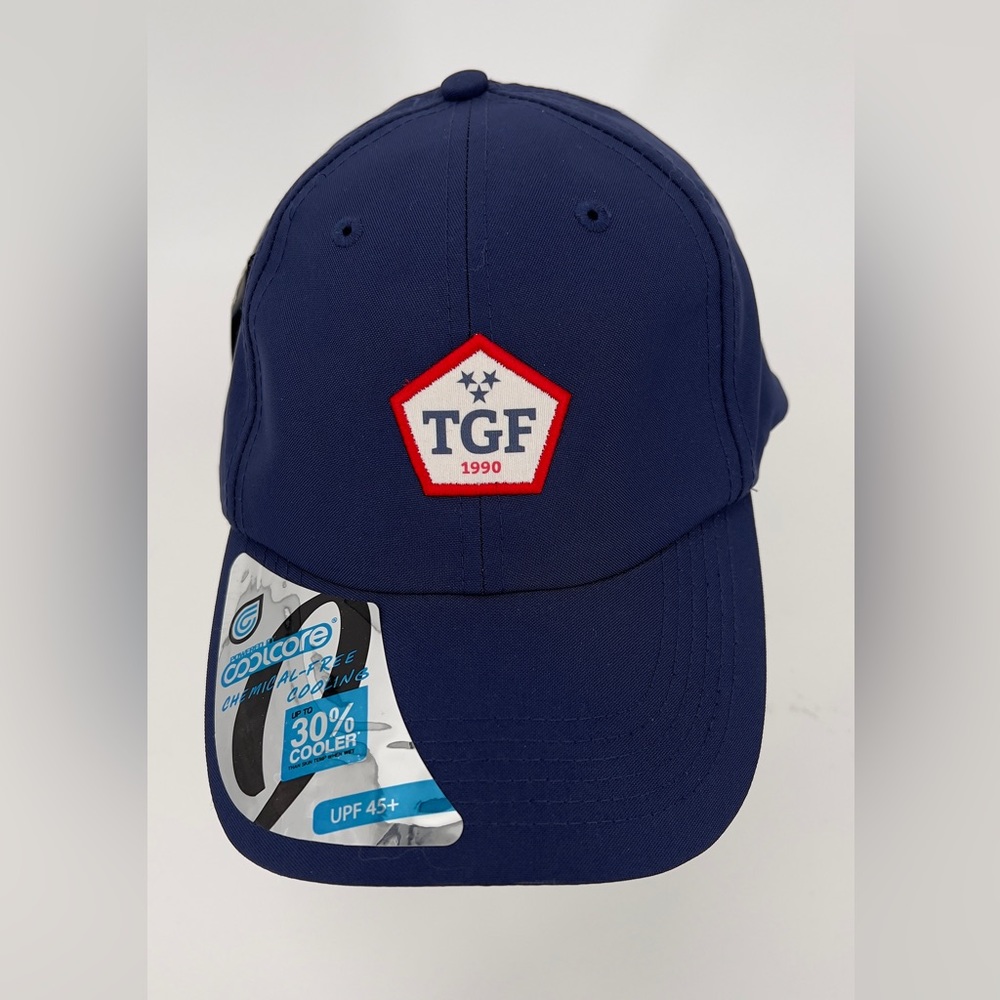 NWT 1990 Tennessee Golf Foundation TN TGF Baseball Hat Cap Blue Adjust Imperial
